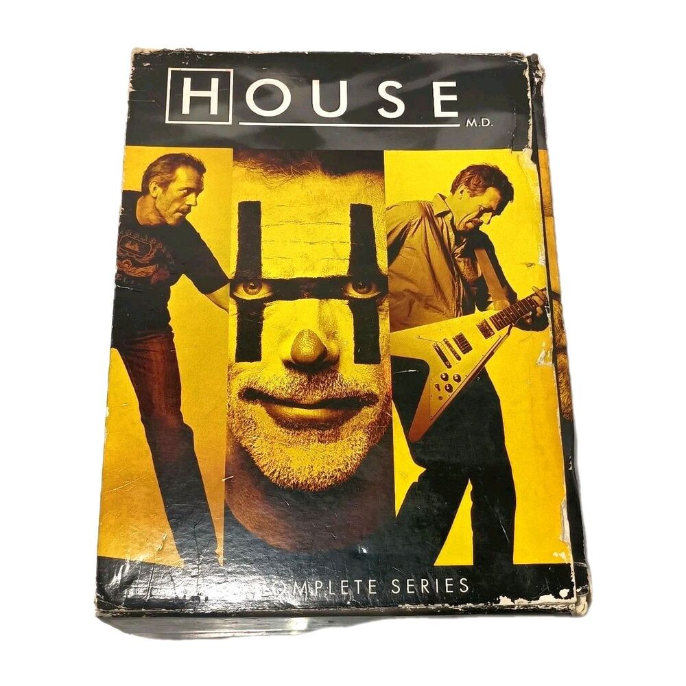 House MD- Complete Series DVD Box Set Seasons 1,2,3,4,5,6,7,8 Hugh Laurie Dr